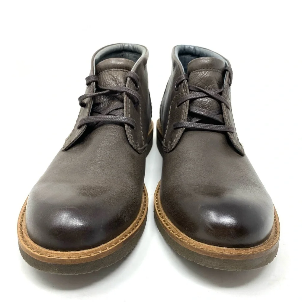 Bussola Charleston Men’s Leather Chukka in Ebony